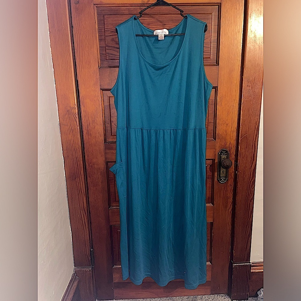 Silhouettes Blue Maxi Dress *make offers*
